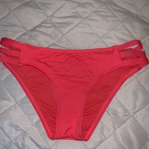 Hot pink bikini bottoms